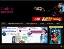 Tablet Screenshot of ladys-cosmetics.ro